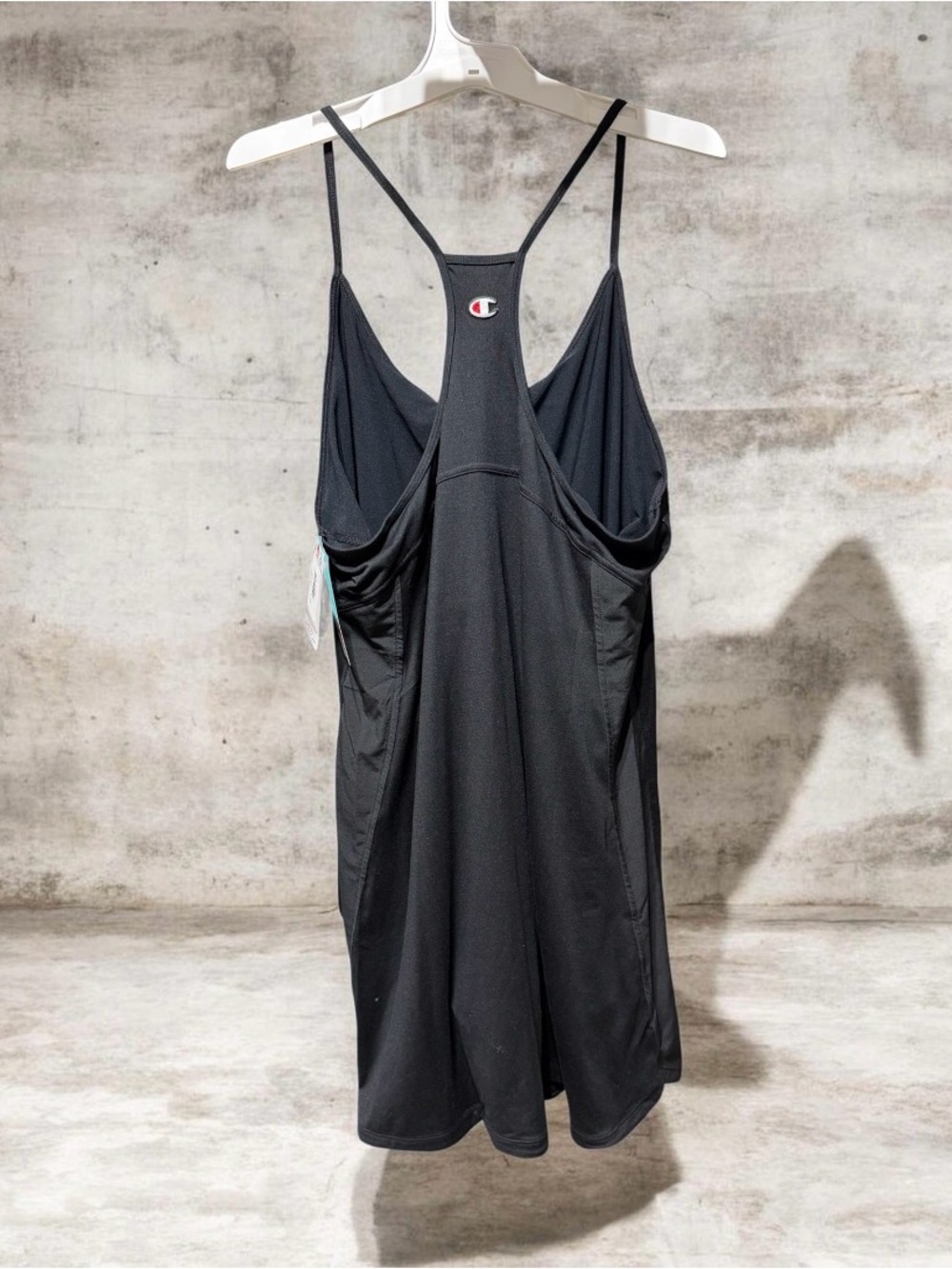 Champion Black Racerback Skort Dress Romper - Picture 2 of 4